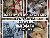 Mobilny serwis rowerowy Konstancin, Józefosław, Warszawa Wilanów
