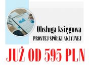 Księgowość prostej spółki akcyjnej już od 595 zł - elastyczny cennik za usługi!