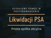 Przeprowadzenie procedury likwidacji prostej spółki akcyjnej.