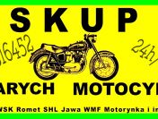 SKUP STARYCH ZABYTKOWYCH MOTOCYKLI MOTOROWERÓW MOTORÓW!