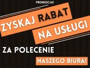 ➣➣ Obniżka cen za usługi za polecenie General Outsource!