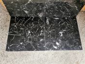 Płytki marmurowe NERO MARQUINA 45,7x45,7x1,2 poler